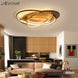 New Arrival Modern Led Ceiling Chandelier Coffee & White Color LED Chandelier For Living Study Room Bedroom Aluminum Body|Chandeliers - Frontier General Hardware