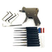 Locksmith Lock Gun with Transparent Practice Locks Broken Key Extractor Pick Tool Set