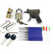 Locksmith Lock Gun with Transparent Practice Locks Broken Key Extractor Pick Tool Set