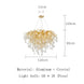 Nordic LED Luxury Crystal Chandelier Lighting for Home Decoration LOFT Kitchen Dining Living Room Hotel Hall Art Indoor Lights|Chandeliers| - Frontier General Hardware