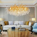 Nordic LED Luxury Crystal Chandelier Lighting for Home Decoration LOFT Kitchen Dining Living Room Hotel Hall Art Indoor Lights|Chandeliers| - Frontier General Hardware