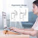 Oatsbasf Laptop stand suporte notebook tablet accessories macbook pro stand Mini Foldable laptop Portable holder Cooling stand|Laptop Stand - Frontier General Hardware