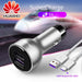 Huawei Car Fast Charger Intelligent Quick Chargers 27.5W 4.5V 9V 5A Type C Cable For Samsung Iphone SuperCharger AP38 - Frontier General Hardware
