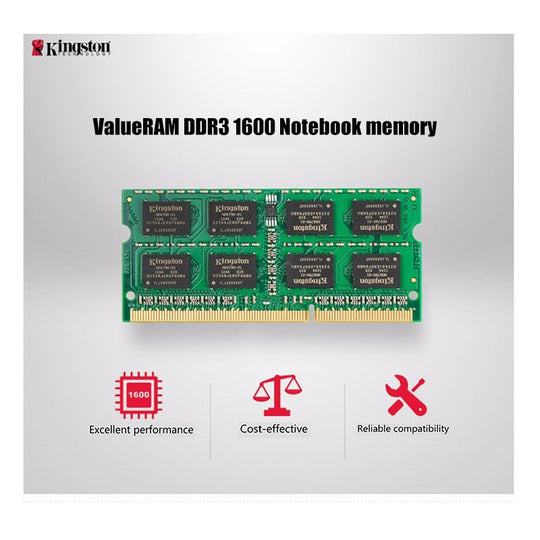 Kingston Memory Intel Gaming Memory DDR3 RAM 8GB 4GB 1600Mhz Notebook memory RAM Memory Sticks|RAMs - Frontier General Hardware