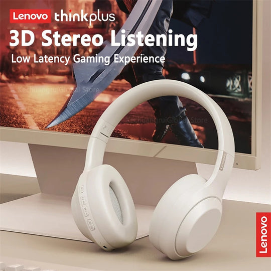 Original Lenovo Thinkplus TH10 TWS Stereo Headphone Bluetooth Earphone Headset with Mic for Mobile Frontier General Hardware
