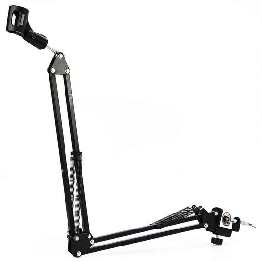 NB 35 Extendable Recording Microphone Metal Suspension Boom Scissor Arm Stand Holder For Mounting On PC Laptop Notebook
