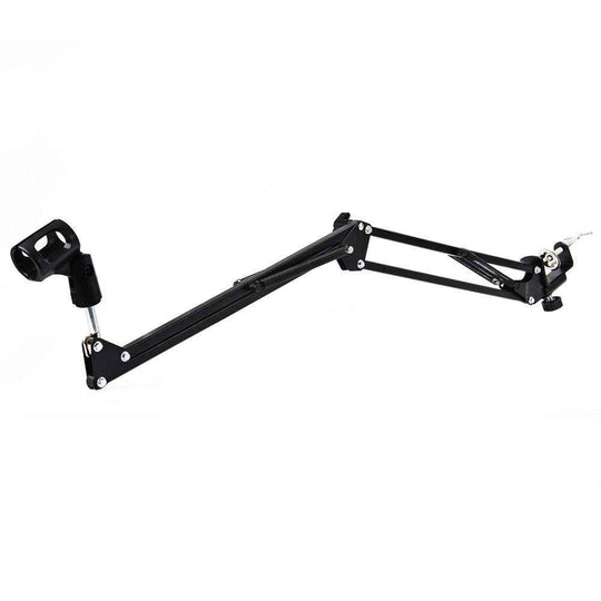 NB 35 Extendable Recording Microphone Metal Suspension Boom Scissor Arm Stand Holder For Mounting On PC Laptop Notebook