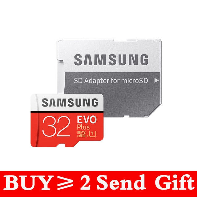 SAMSUNG Micro SD card 32GB Class 10 Memory Card EVO Plus 256GB 128GB 64GB 16GB TF Card - Frontier General Hardware
