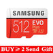 SAMSUNG Micro SD card 32GB Class 10 Memory Card EVO Plus 256GB 128GB 64GB 16GB TF Card - Frontier General Hardware