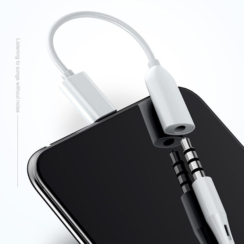Xiaomi USB Type C To 3.5mm Audio Jack Adapter For Earphones Headphones Compatible With Mi 9 SE 9T Note 10 K20 K30 Pro Frontier General Hardware