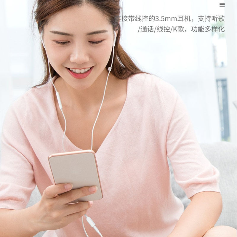 Xiaomi USB Type C To 3.5mm Audio Jack Adapter For Earphones Headphones Compatible With Mi 9 SE 9T Note 10 K20 K30 Pro Frontier General Hardware