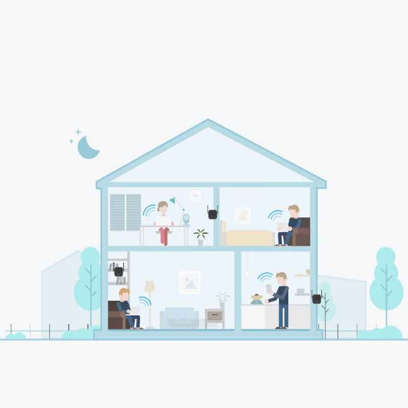 Xiaomi WiFi Amplifier Pro 300Mbps WiFi Repeater Mijia Wifi Signal 2.4G Extender Roteador 2 Mi Wireless Router Mi Router