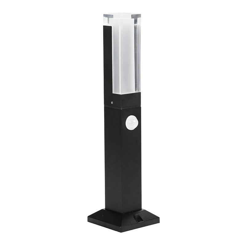 Outdoor human body induction waterproof LED garden lawn lamp modern aluminum outdoor garden villa landscape lawn street lamp|Path Lights