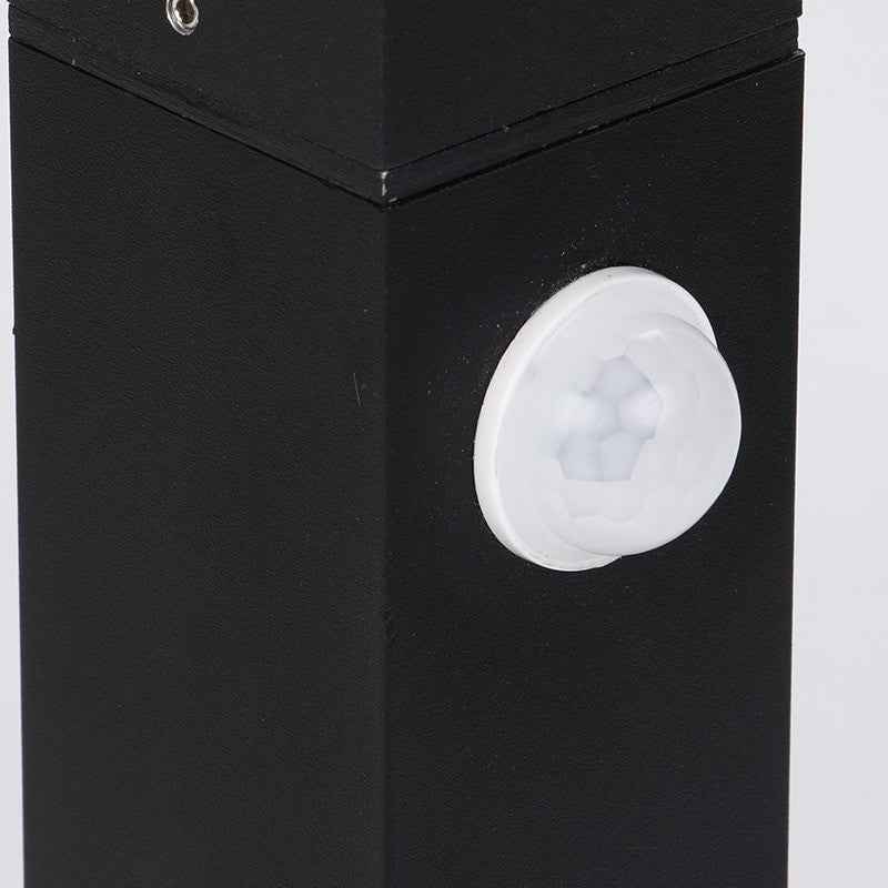 Outdoor human body induction waterproof LED garden lawn lamp modern aluminum outdoor garden villa landscape lawn street lamp|Path Lights