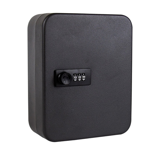 Wall Mounted Key Safe Box With Resettable Combination Lock For Home Security Storage Cabinet Metal Frontier General Hardware