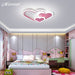 Pink Led Chandelier Light For Girl Bedroom Plafond Acrylic Lighting Lamp Modern New Fixture Lampadario Luminaire Lustres|Chandeliers - Frontier General Hardware