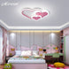 Pink Led Chandelier Light For Girl Bedroom Plafond Acrylic Lighting Lamp Modern New Fixture Lampadario Luminaire Lustres|Chandeliers - Frontier General Hardware