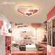 Pink Led Chandelier Light For Girl Bedroom Plafond Acrylic Lighting Lamp Modern New Fixture Lampadario Luminaire Lustres|Chandeliers - Frontier General Hardware