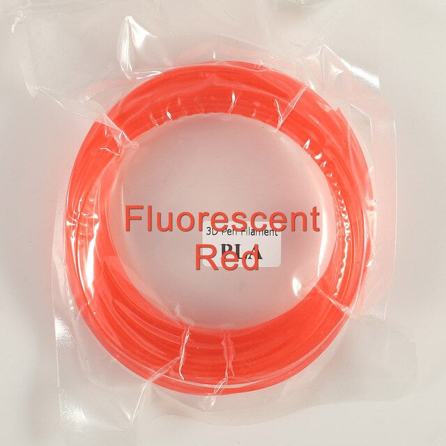 Plastic for 3d Pen 10 Meter PLA 1.75mm 3D Printer Filament Printing Materials Extruder Accessories Parts Transparent White Wood|3D Printing Materials - Frontier General Hardware