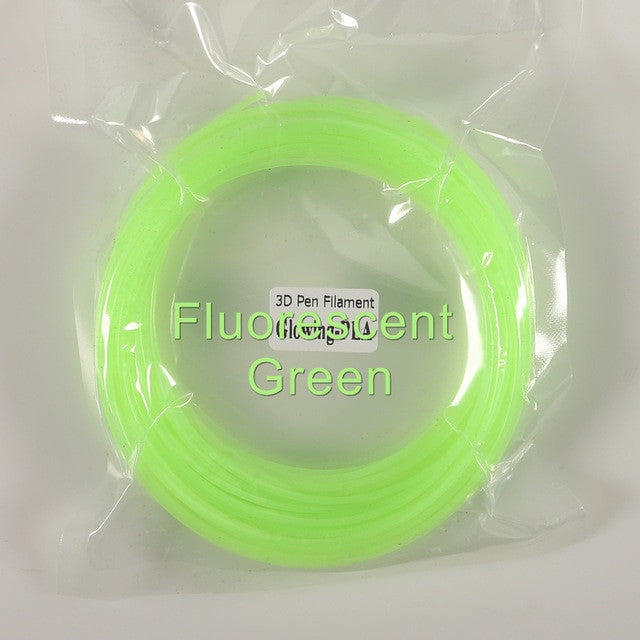 Plastic for 3d Pen 10 Meter PLA 1.75mm 3D Printer Filament Printing Materials Extruder Accessories Parts Transparent White Wood|3D Printing Materials - Frontier General Hardware