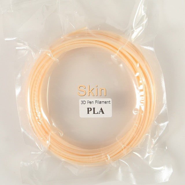 Plastic for 3d Pen 10 Meter PLA 1.75mm 3D Printer Filament Printing Materials Extruder Accessories Parts Transparent White Wood|3D Printing Materials - Frontier General Hardware