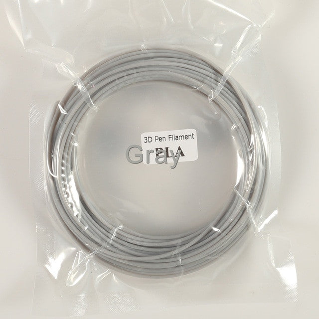 Plastic for 3d Pen 10 Meter PLA 1.75mm 3D Printer Filament Printing Materials Extruder Accessories Parts Transparent White Wood|3D Printing Materials - Frontier General Hardware