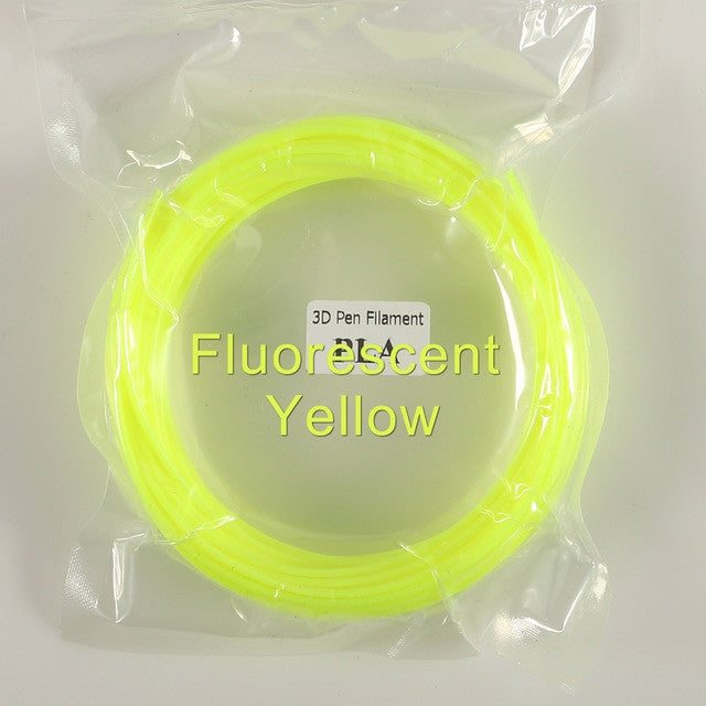 Plastic for 3d Pen 10 Meter PLA 1.75mm 3D Printer Filament Printing Materials Extruder Accessories Parts Transparent White Wood|3D Printing Materials - Frontier General Hardware