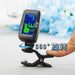 Professional Guitar Tuner Universal Clip On with Digital Chromatic LCD for Acoustic Guitar Bass Ukulele Violin Tuning Tuner|Guitar Parts & Accessories - Frontier General Hardware