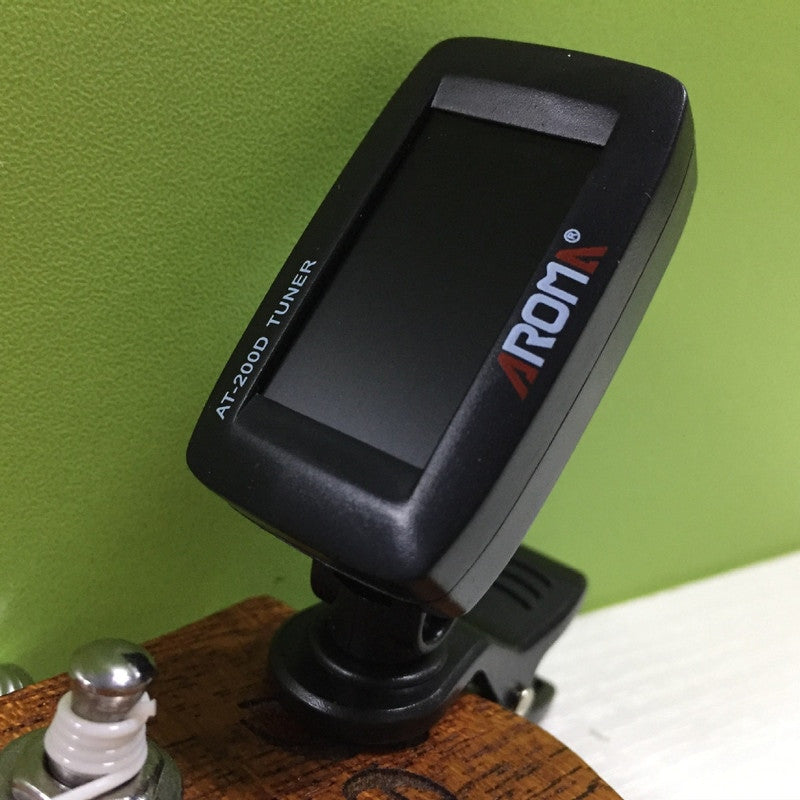 Professional Guitar Tuner Universal Clip On with Digital Chromatic LCD for Acoustic Guitar Bass Ukulele Violin Tuning Tuner|Guitar Parts & Accessories - Frontier General Hardware