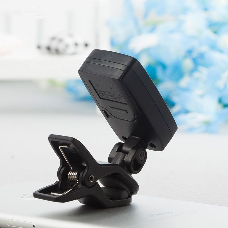 Professional Guitar Tuner Universal Clip On with Digital Chromatic LCD for Acoustic Guitar Bass Ukulele Violin Tuning Tuner|Guitar Parts & Accessories - Frontier General Hardware