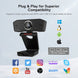Redragon Gw800 Apex USB HD Webcam With Autofocus, Light Correction, And Dual MEMS Microphones Frontier General Hardware