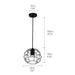 Retro loft industrial iron hanging lights E27 110V 220V LED black pendant lamps for kitchen living room bedroom aisle restaurant|Pendant Lights - Frontier General Hardware