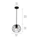 Retro loft industrial iron hanging lights E27 110V 220V LED black pendant lamps for kitchen living room bedroom aisle restaurant|Pendant Lights - Frontier General Hardware