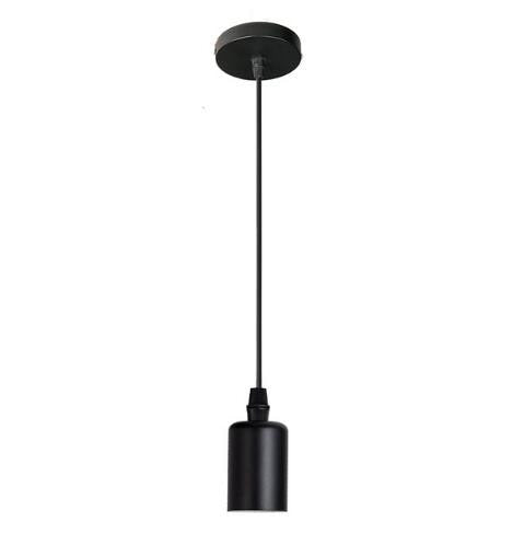 Retro loft industrial iron hanging lights E27 110V 220V LED black pendant lamps for kitchen living room bedroom aisle restaurant|Pendant Lights - Frontier General Hardware