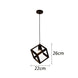 Retro loft industrial iron hanging lights E27 110V 220V LED black pendant lamps for kitchen living room bedroom aisle restaurant|Pendant Lights - Frontier General Hardware