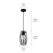 Retro loft industrial iron hanging lights E27 110V 220V LED black pendant lamps for kitchen living room bedroom aisle restaurant|Pendant Lights - Frontier General Hardware