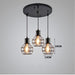 Retro loft industrial iron hanging lights E27 110V 220V LED black pendant lamps for kitchen living room bedroom aisle restaurant|Pendant Lights - Frontier General Hardware