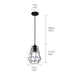 Retro loft industrial iron hanging lights E27 110V 220V LED black pendant lamps for kitchen living room bedroom aisle restaurant|Pendant Lights - Frontier General Hardware