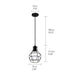 Retro loft industrial iron hanging lights E27 110V 220V LED black pendant lamps for kitchen living room bedroom aisle restaurant|Pendant Lights - Frontier General Hardware