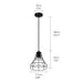 Retro loft industrial iron hanging lights E27 110V 220V LED black pendant lamps for kitchen living room bedroom aisle restaurant|Pendant Lights - Frontier General Hardware