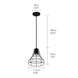 Retro loft industrial iron hanging lights E27 110V 220V LED black pendant lamps for kitchen living room bedroom aisle restaurant|Pendant Lights - Frontier General Hardware