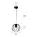 Retro loft industrial iron hanging lights E27 110V 220V LED black pendant lamps for kitchen living room bedroom aisle restaurant|Pendant Lights - Frontier General Hardware