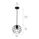 Retro loft industrial iron hanging lights E27 110V 220V LED black pendant lamps for kitchen living room bedroom aisle restaurant|Pendant Lights - Frontier General Hardware