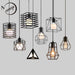 Retro loft industrial iron hanging lights E27 110V 220V LED black pendant lamps for kitchen living room bedroom aisle restaurant|Pendant Lights - Frontier General Hardware