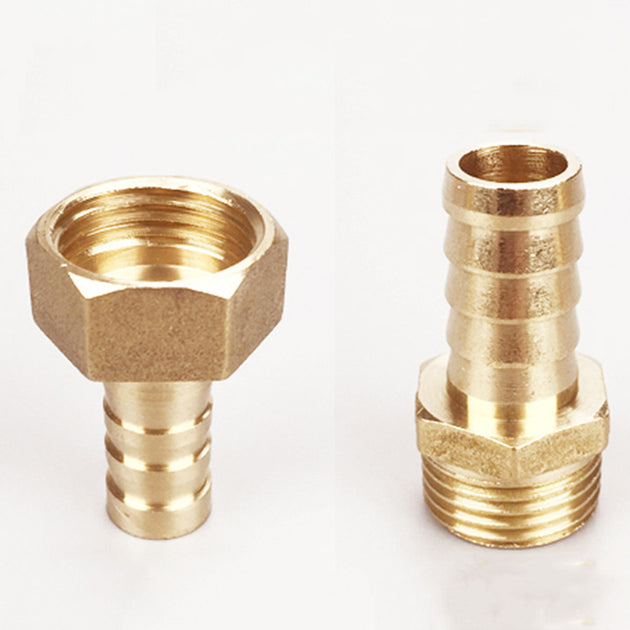 Brass Hose Barb To BSP Female And Male Pipe Fittings Gas Connector With Barbed Sizes From 4mm To 19mm Frontier General Hardware