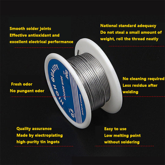 20g 30g 50g 100g Rosin Core Soldering Wire Set Tin Flux Multipurpose Welding Wire Reel For Electronics And Home Tools Frontier General Hardware