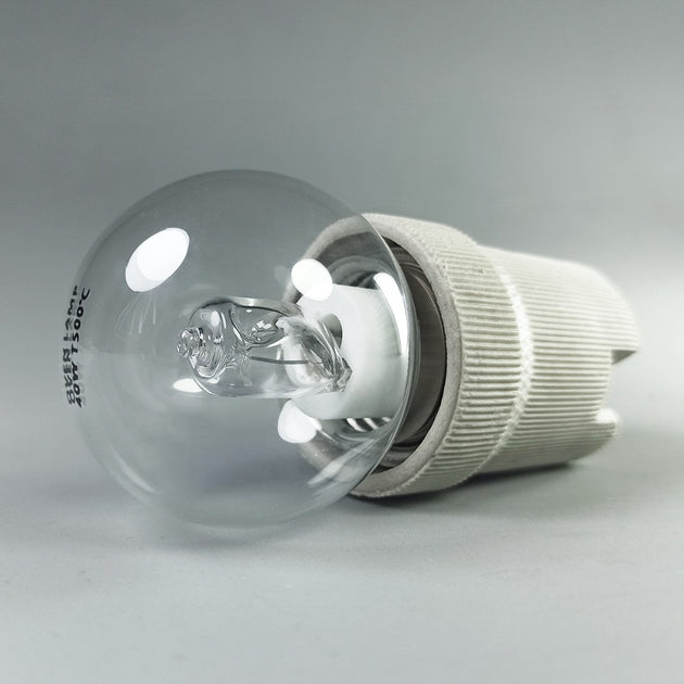 E27 40W High Temperature Oven Lamp Tungsten Halogen Heat Resistant Bulb 630 Lumens 2000 Hours Frontier General Hardware
