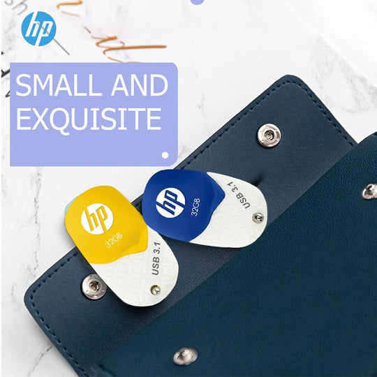 Original HP 128GB USB Flash Drive USB3.1 Pendrive for PC USB Key Memory Usb Stick with Case Luck Stone Type Frontier General Hardware