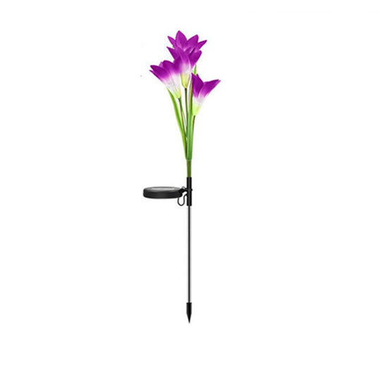 Solar Jellyfish Lights Fiber Optic Colorful Garden Decoration Outdoor Waterproof Solar Lights Frontier General Hardware