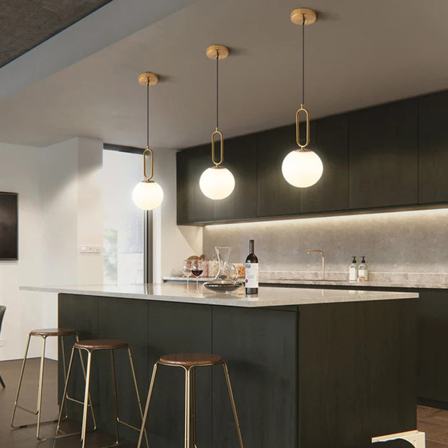Modern LED Pendant Light E27 Iron Gold Black Metal Cage Hanging Lamp For Living Room Ceiling Decor Frontier General Hardware